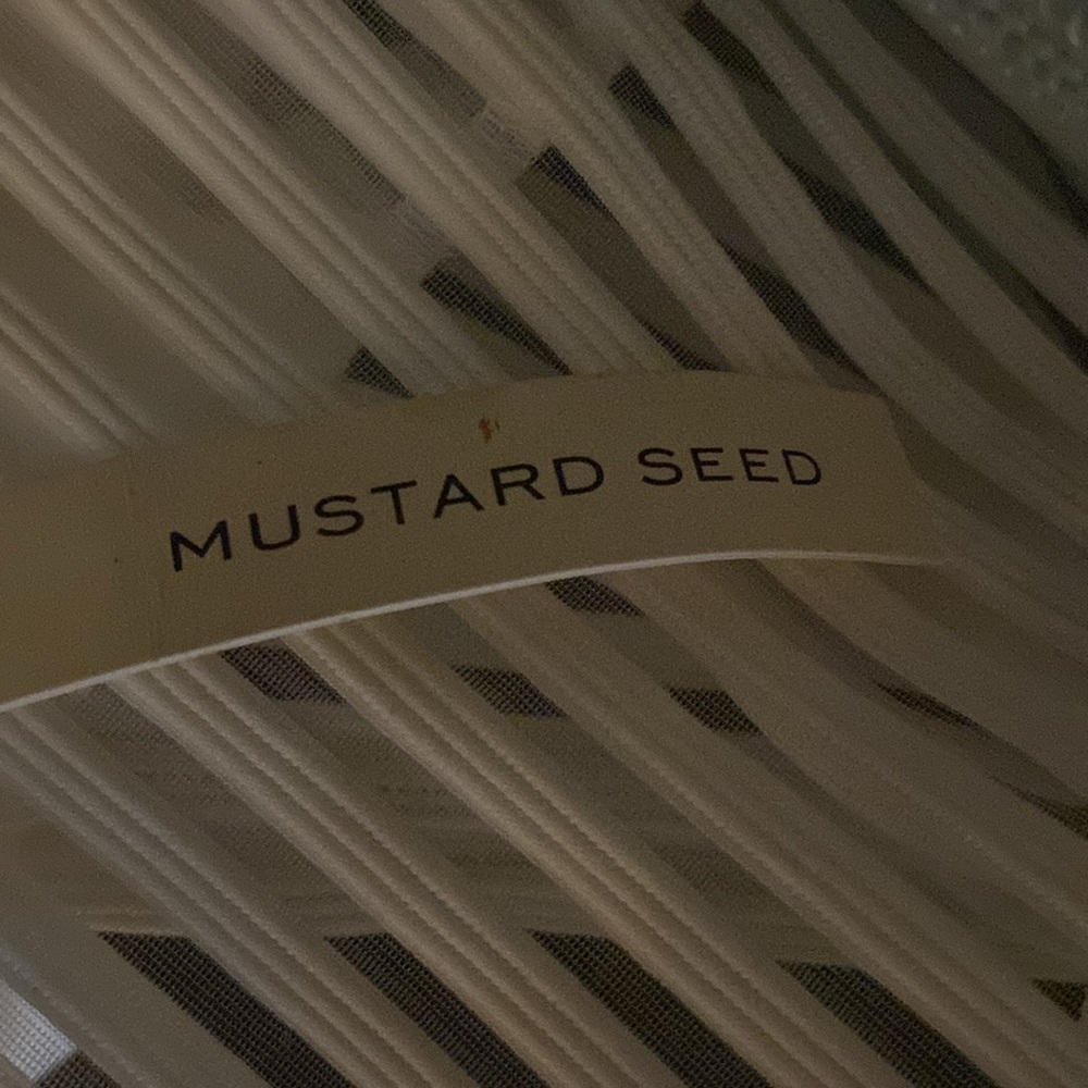 NWT Mustard Seed White Cutout Dress - Picture 9 of 11